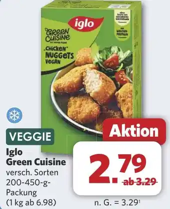 Combi Iglo Green Cuisine aanbieding