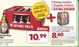 Combi Haake Beck Pils aanbieding