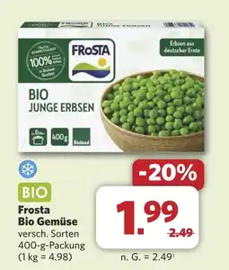 Combi BIO Frosta Bio Gemüse aanbieding