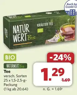 Combi BIO NATURWERT B Tee aanbieding