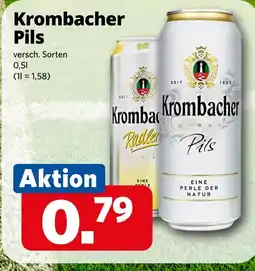 Combi Krombacher Pils aanbieding