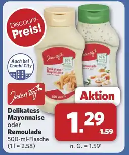 Combi Delikatess Mayonnaise oder Remoulade aanbieding
