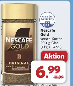 Combi Nescafé Gold aanbieding