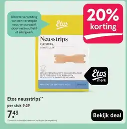 Etos Etos neusstrips aanbieding