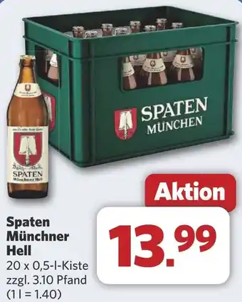 Combi Spaten Münchner Hell aanbieding