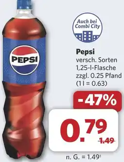 Combi Pepsi aanbieding