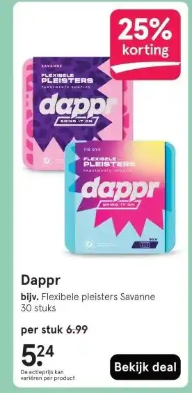 Etos Dappr aanbieding