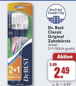 Combi Dr. Best Classic Original Zahnbürste aanbieding