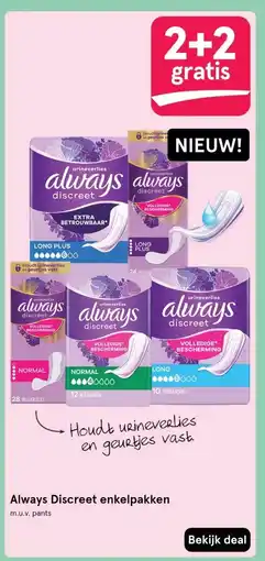 Etos Always Discreet enkelpakken aanbieding