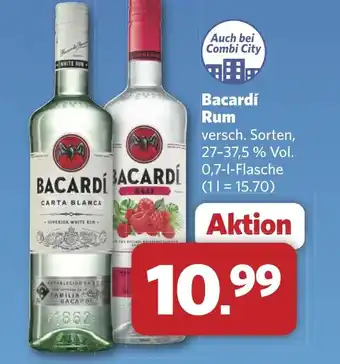 Combi Bacardi Rum aanbieding