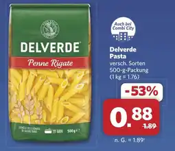Combi Delverde Pasta aanbieding