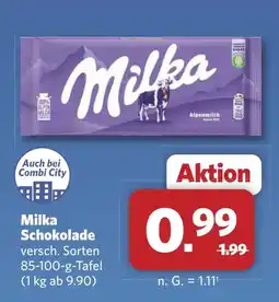 Combi Milka Schokolade aanbieding
