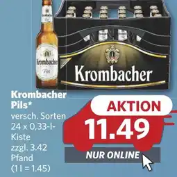 Combi Krombacher Pils* aanbieding