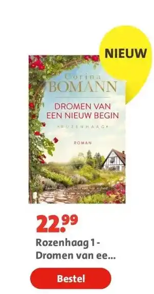 Bruna Rozenhaag 1 - Dromen van een nieuw begin aanbieding