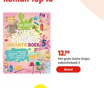 Bruna Het grote Zoete Zusjes vakantieboek 5 aanbieding
