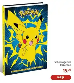 Bruna Schoolagenda Pokemon aanbieding