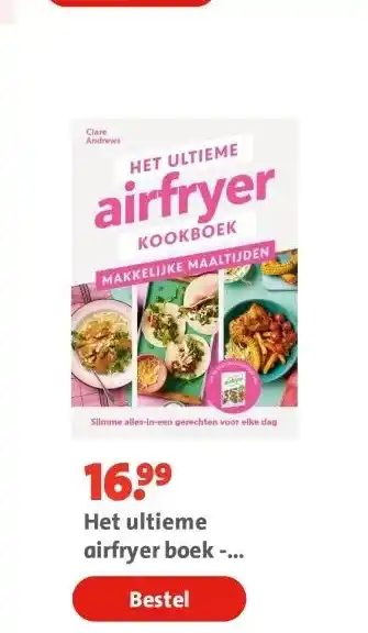 Bruna Het ultieme airfryer boek - makkelijke maaltijden aanbieding