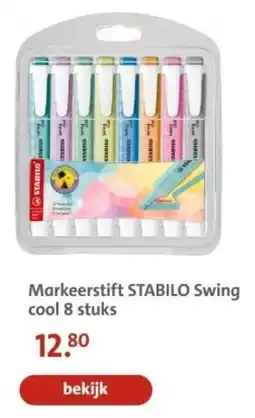 Bruna Markeerstift STABILO Swing cool aanbieding
