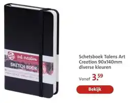 Bruna Schetsboek Talens Art Creation aanbieding