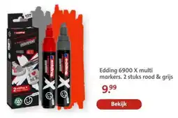 Bruna Edding 6900 X multi markers aanbieding
