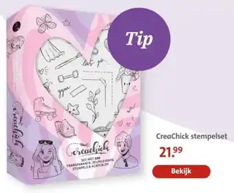 Bruna CreaChick stempelset aanbieding