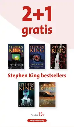 Bruna Stephen King bestsellers aanbieding
