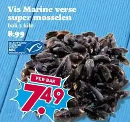 Boon`s Markt Vis Marine verse super mosselen aanbieding