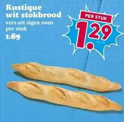 Boon`s Markt Rustique wit stokbrood aanbieding