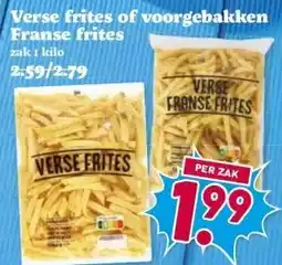 Boon`s Markt Verse frites of voorgebakken Franse frites aanbieding