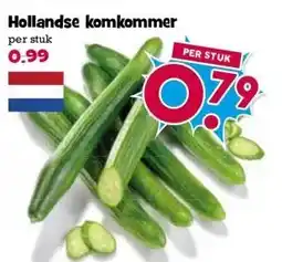 Boon`s Markt Hollandse komkommer aanbieding