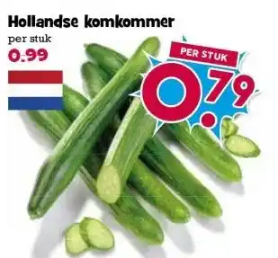 Boon`s Markt Hollandse komkommer aanbieding