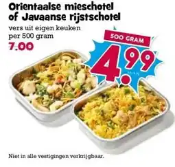 Boon`s Markt Orientaalse mieschotel of Javaanse rijstschotel aanbieding