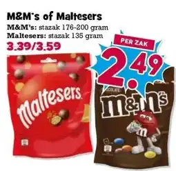 Boon`s Markt M&M's of Maltesers aanbieding