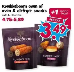 Boon`s Markt Kwekkeboom oven of oven & airfryer snacks aanbieding