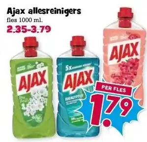 Boon`s Markt Ajax allesreinigers aanbieding