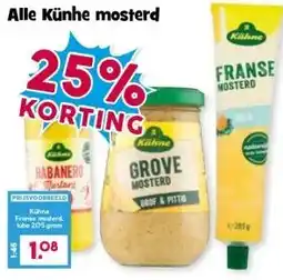 Boon`s Markt Alle Künhe mosterd aanbieding