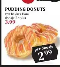 Boon`s Markt PUDDING DONUTS aanbieding