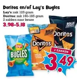 Boon`s Markt Doritos en/of Lay's Bugles aanbieding