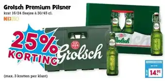 Boon`s Markt Grolsch Premium Pilsner aanbieding