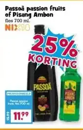 Boon`s Markt Passoã passion fruits of Pisang Ambon aanbieding