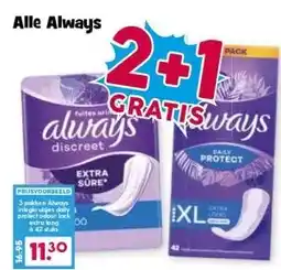 Boon`s Markt Alle Always aanbieding