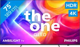 Coolblue Philips Ambilight 75 PUS9000 QLED 4K (2025) aanbieding