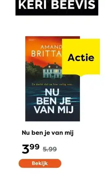 The Read Shop Nu ben je van mij aanbieding