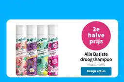 Plein.nl Alle Batiste droogshampoo aanbieding