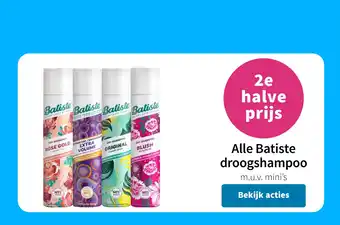 Plein.nl Alle Batiste droogshampoo aanbieding