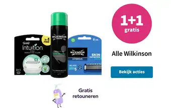 Plein.nl Alle Wilkinson aanbieding