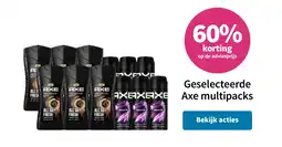Plein.nl Geselecteerde Axe multipacks aanbieding