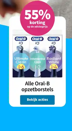 Plein.nl Alle Oral-B opzetborstels aanbieding
