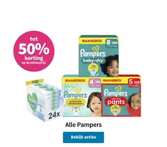 Plein.nl Alle Pampers aanbieding