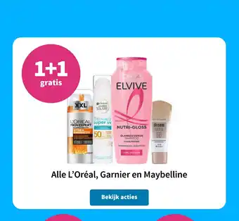Plein.nl Alle L'Oréal, Garnier en Maybelline aanbieding